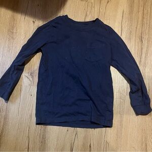 Navy blue cars, long sleeve size 7 boys